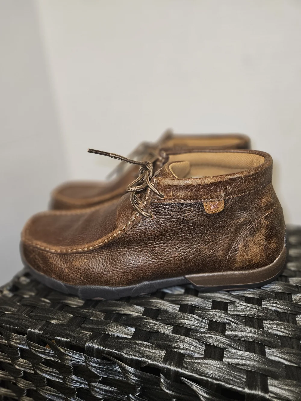 Twisted X Men's Dark Brown Leather Chukka Boots